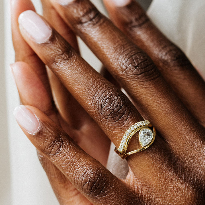 Diamond Splash Ring
