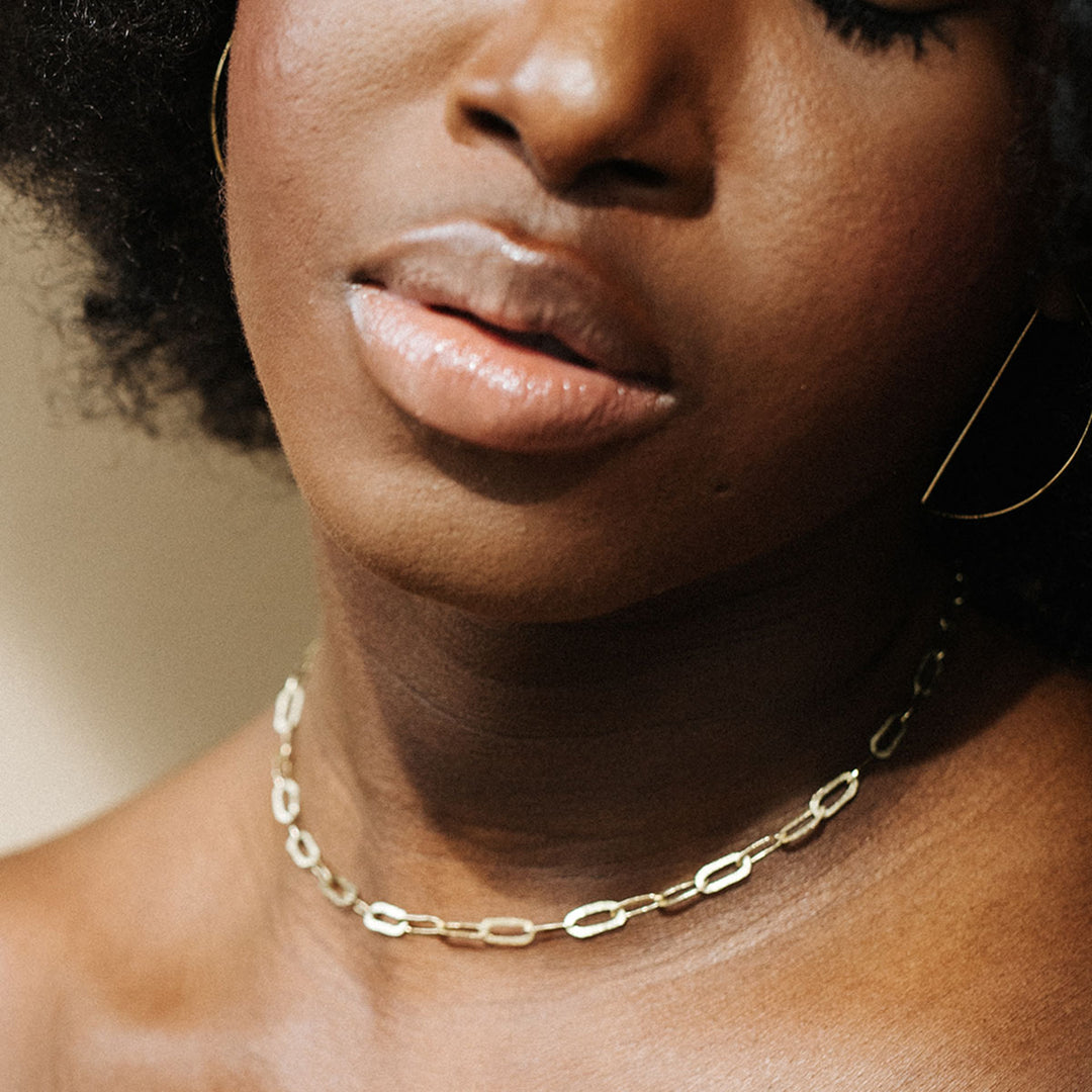 Thin Link Chain Necklace