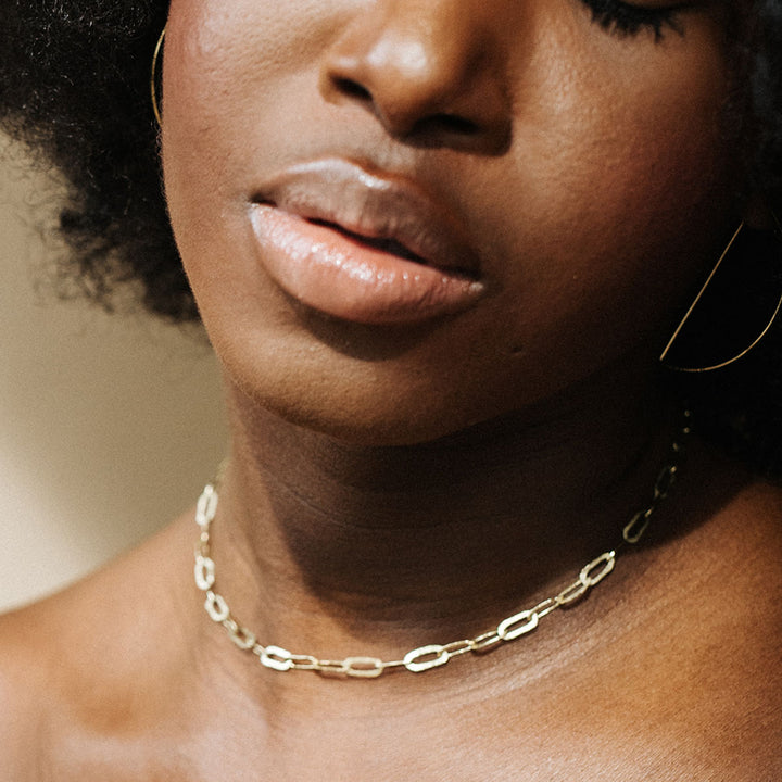 Thin Link Chain Necklace