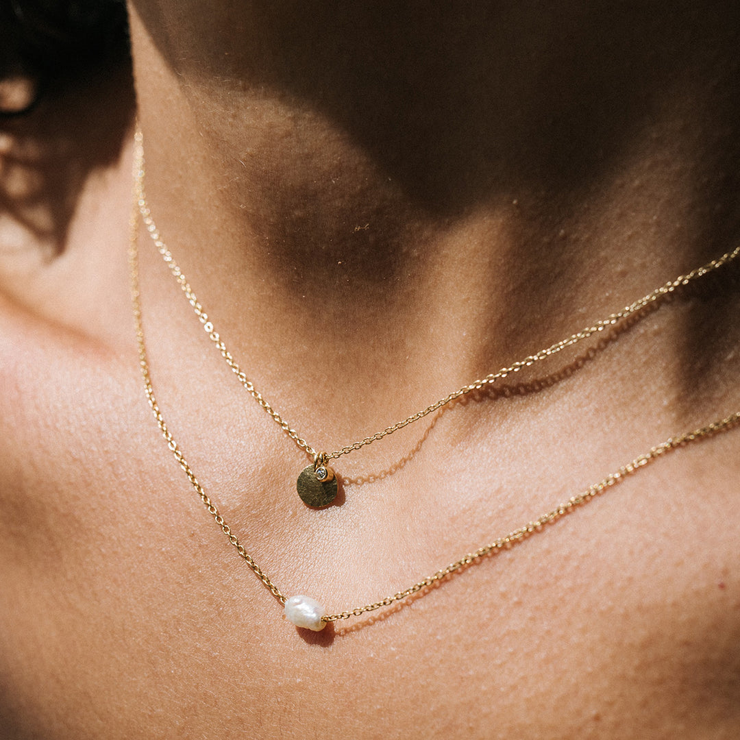 Single Cloud Necklace